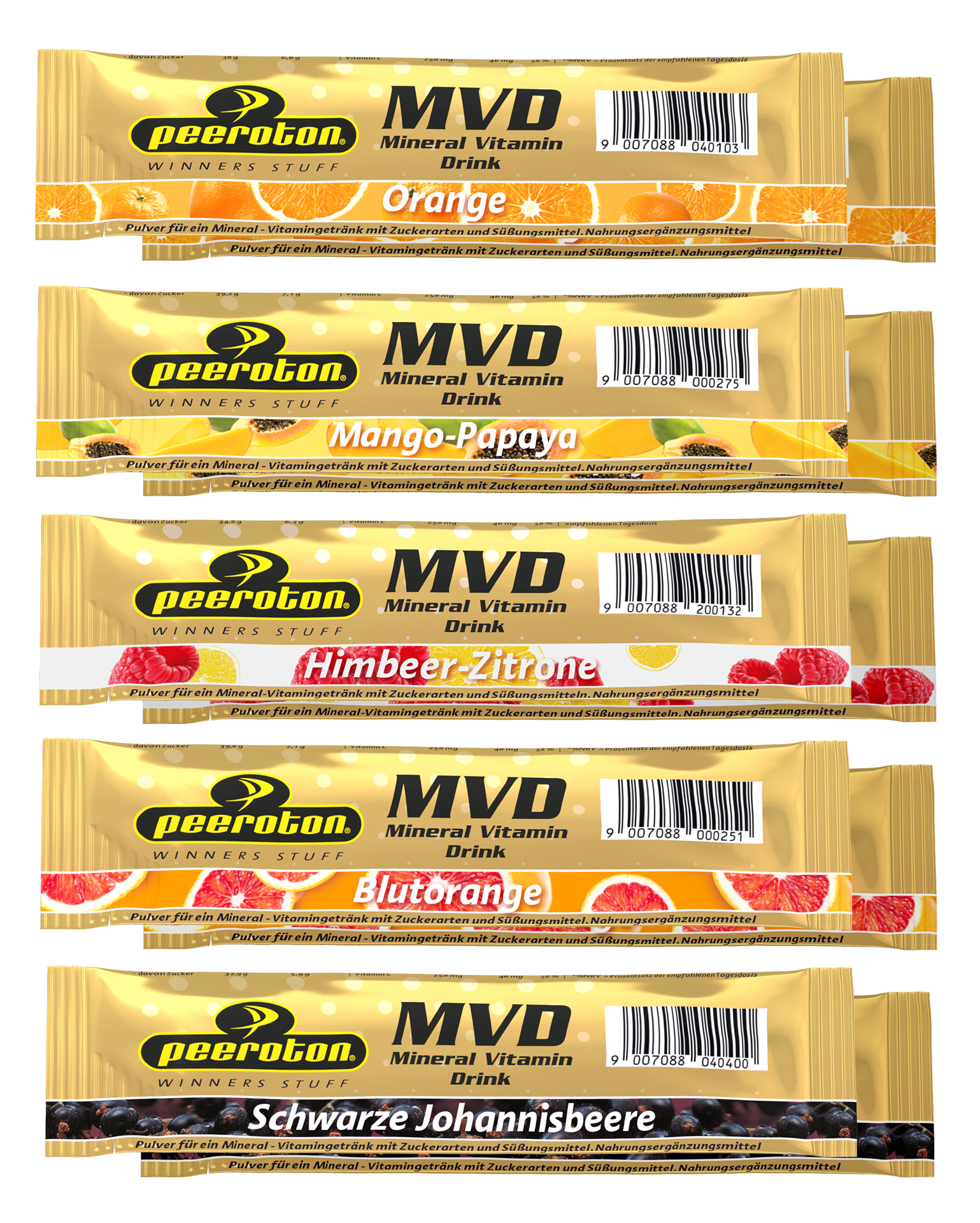 MVD - MINERAL VITAMIN DRINK 10 Sticks