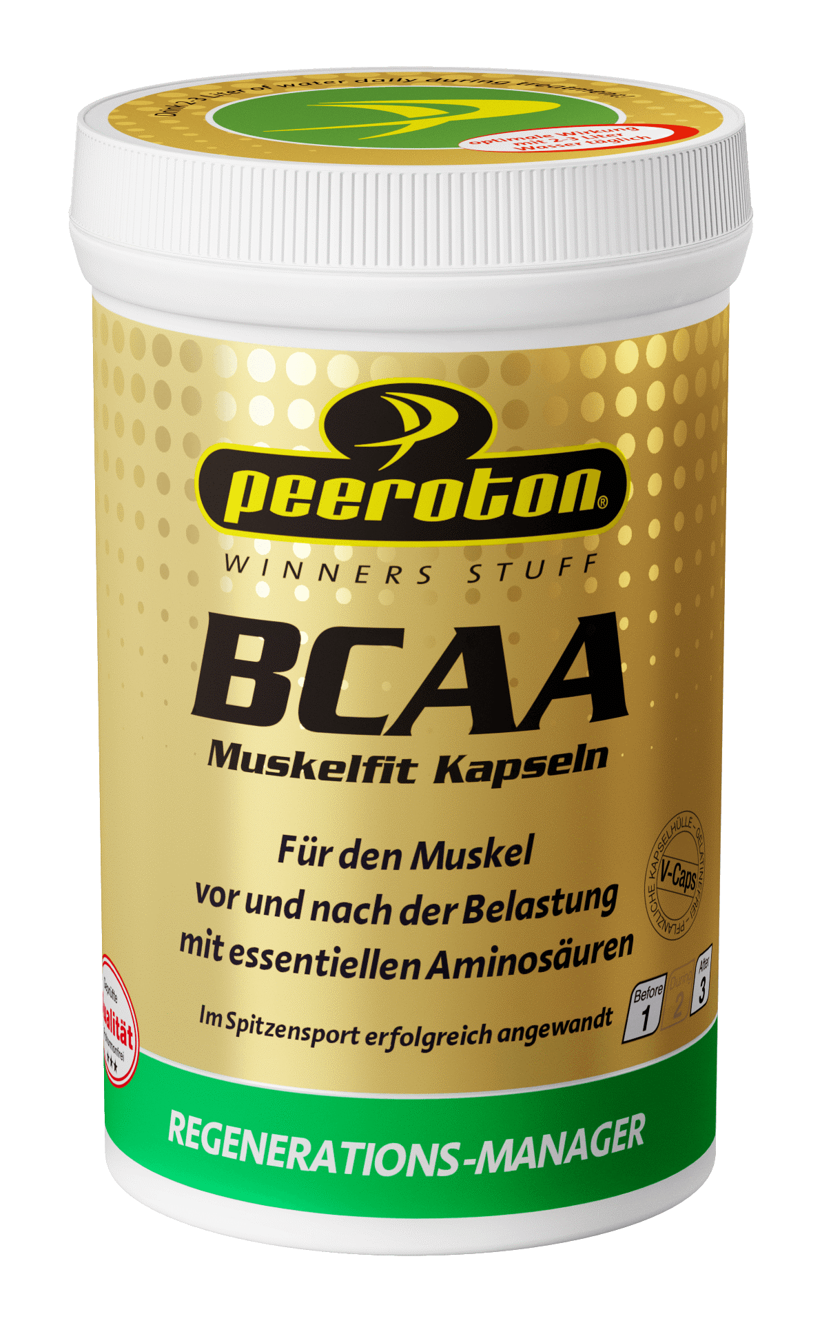 BCAA Muskelfit - 190 Kapseln Vorteilspack